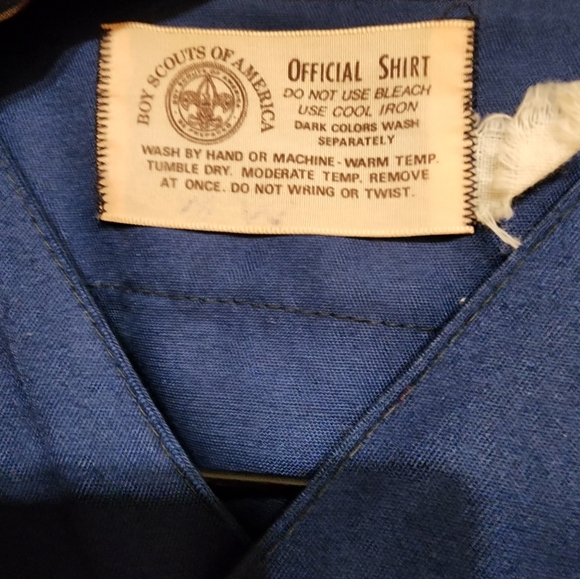 Vintage Boy Scout Shirt and Vest With Patches and Scarf 1970's - Picture 4 of 8